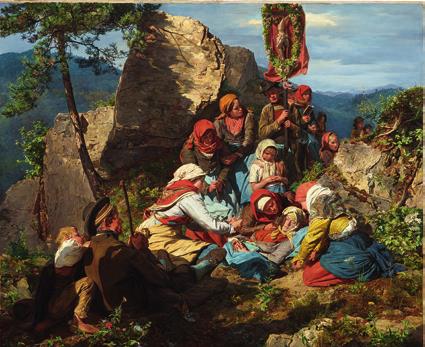 1845 Returning Home before the Storm 90 x 122,5 cm Leopold Museum, Wien