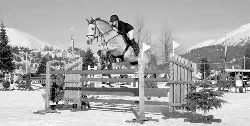 Concours Hippique auf Schnee vom 11. - 18. Januar 2015 Der Pferdesport im allgemeinen erfreut sich in St. Moritz einer langjährigen Tradition.