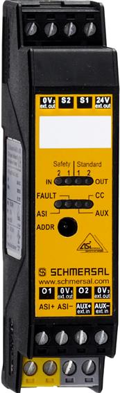 AS-i-Safety-Eingangsmodul für opto-elektronische Schutzeinrichtungen