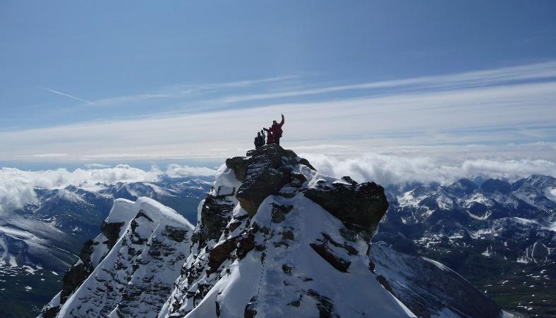 Hochtour Großglockner 06. Juli (Fr) bis 07. Juli (Sa) Einmal am höchsten Berg Österreichs stehen, ein Traum für jeden Bergsteiger.