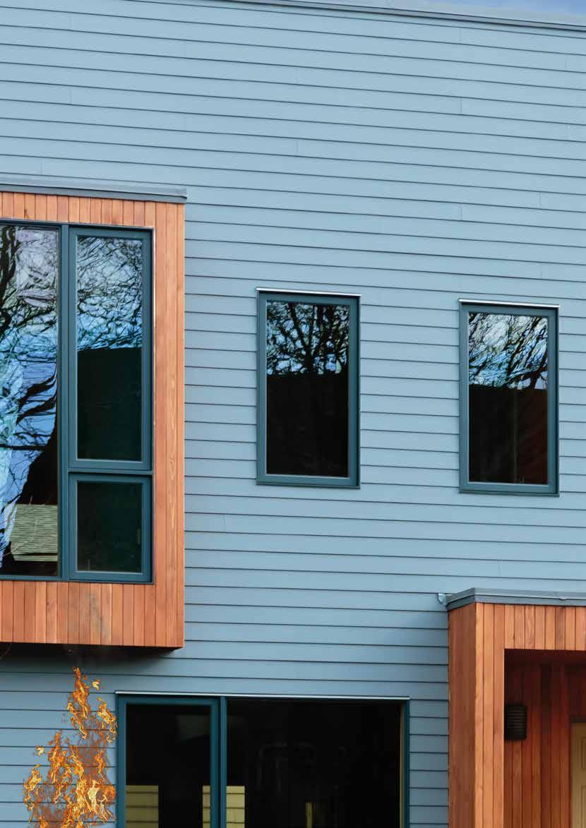 Hervorragender Brandschutz und außergewöhnliche Produktionseffizienz bei Fassadenelementen aus Holz NEU DAS