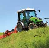 Anwendungen in Treibhäusern, Baumschulen oder Transportarbeiten sind nur einige der Bereiche, in denen sich der Traktor bestens bewährt hat.