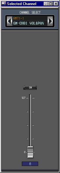17 Kapitel 3 Das Selected Channel -Fenster F INSERT-Sektion Diese Sektion enthält die Insert-Parameter für den Stereo-Bus. Mit dem INSERT-Button kann die Insert-Schleife ein-/ausgeschaltet werden.