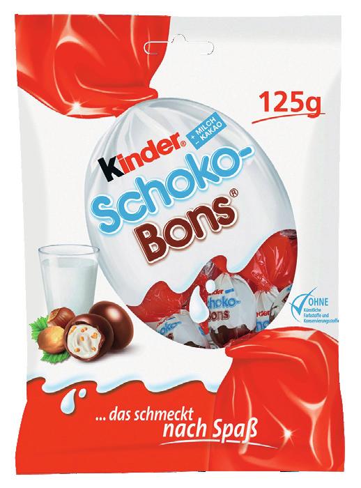 Ferrero / Kinder-Artikel 76978 Kinder Schokobons, 125 g