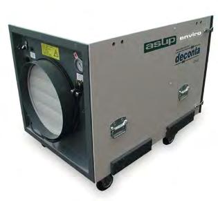 Unterdruckhaltegeräte Unterdruckhaltegerät D 305 Unterdruckhaltegerät zum Abfiltern asbestkontaminierter Raumluft über eine 3-stufige Filtereinheit.