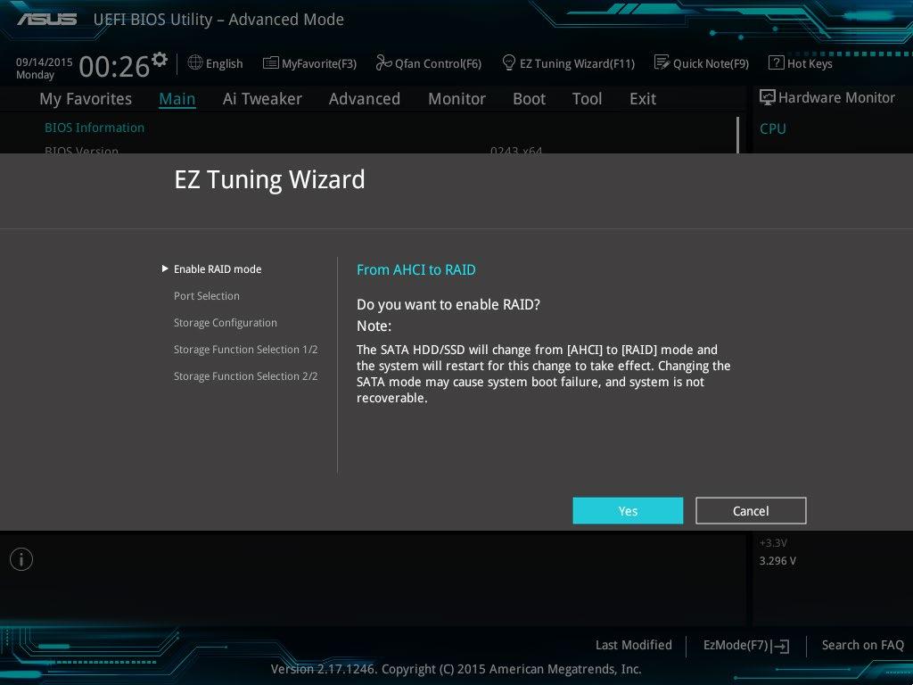 2.2.4 Anleitung EZ Tuning Wizard erlaubt Ihnen, die CPU und DRAM, Computernutzung und CPU- Lüftereinstellungen anzuzeigen.