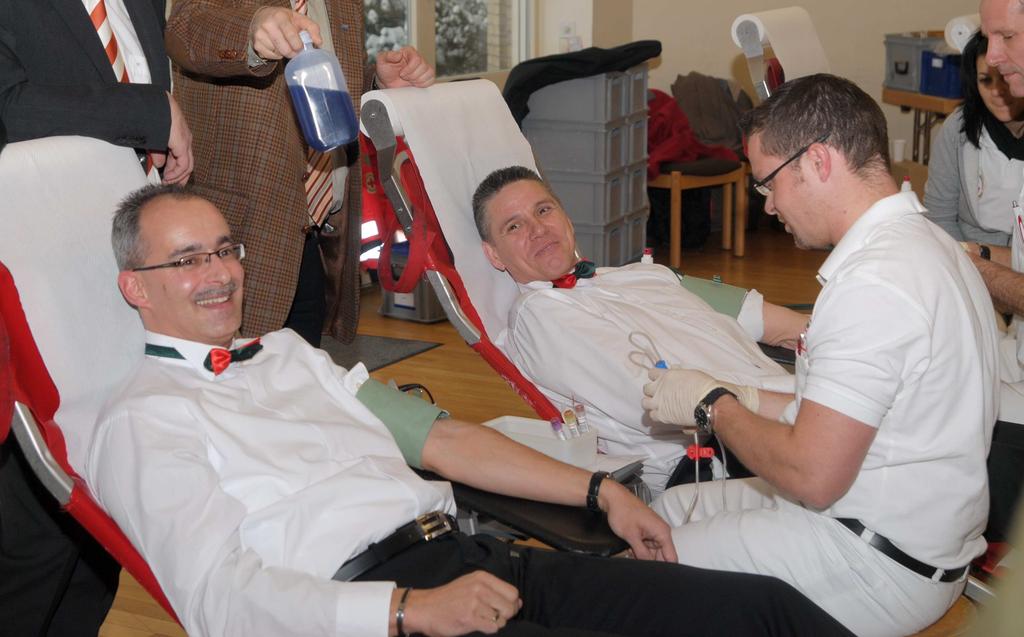 Blutspende Bei den 12 im Jahr 2010 durchgeführten Blutspendeterminen konnten insgesamt 621