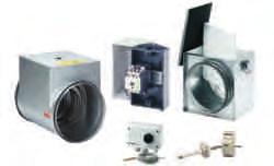 Fostschutzvorheizung Elektro-Lufterhitzer, Luftfilter, Thermostat, Luftstromwächter, Schütz Elektro-Lufterhitzer ERH 12-1 0082.