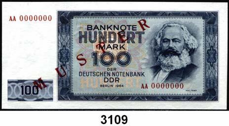 .. Kassenfrisch 50,- 3108 357 a 50 Mark 1964. Ros.