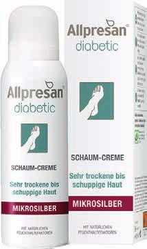Fuß Spezial Schaum-Creme statt UVP* 16,95 00150320 200 ml 14,95 (100 ml/7,48 ) Zur täglichen Pflege sehr trockener bis rissiger Fußhaut.