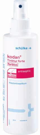 DESINFEKTION UND WUNDBEHANDLUNG 87 Wir weisen ausdrücklich darauf hin, dass Produkte, die der Apothekenpflicht unterliegen, über unseren Partner apotal.de Ihre Versandapotheke ausgeliefert werden.