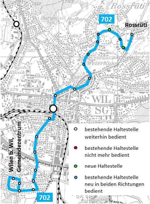 Gallerstrasse, da sich mit der Linienführung via von Thurnsteig und der einheitlichen Führung der Regionalbuslinien via St.