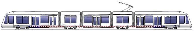 Siemens Avanto Avanto modulare Fahrzeugbauweise Fünfteilige Stadtbahn Niederflurbereich zwischen den Fahrgasttüren Länge über Kupplung