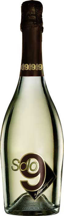 LINEA SPUMANTI DIVERSI Descrizione Prodotto: S901 - SOLO 9 Spumante Dry Tipologia DEL PRODOTTO: Vino bianco spumante Gradazione Alcolica: 9,5% Vol.