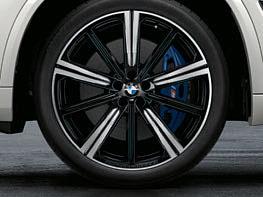 Sichtseitig glanzgedreht mit BMW Performance Schriftzug ausgeführt.