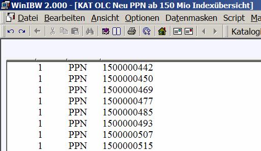 CBS 4.3.2.: 10-stellige PPNs und EPNs Die aktuell in den Bibliotheken verwendete LBS-Version kann keine 10-stelligen PPNs/EPNs verarbeiten.