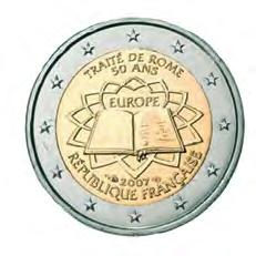 2-Euro-Umlauf-Gedenkmünzen Frankreich 2 Euro: