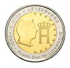 Großherzogs Henri Ausgabedatum: Juni 2004 Auflage: höchstens 2,5 Mio 2
