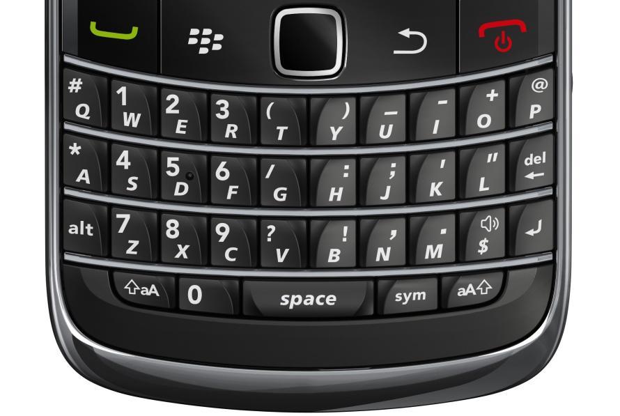Bold 9700 Trackpad Der neue Bold ist nach dem aktuellen Curve-Modell das zweite Gerät von Blackberry, das anstelle eines Trackballs ein