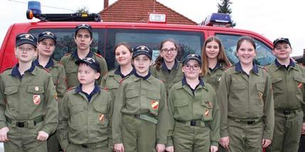 In Weppersdorf ist der Beitritt zur Feuerwehr ab dem 10. Lebensjahr möglich. Spielerisch werden die Jugendlichen an das Feuerwehrwesen herangeführt.