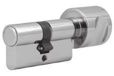 1473/3673 Anti-Amok-Knaufzylinder Anti-Amok knob cylinder Funktion: Bei drohender Gefahr kann die Tür über den Knauf von innen