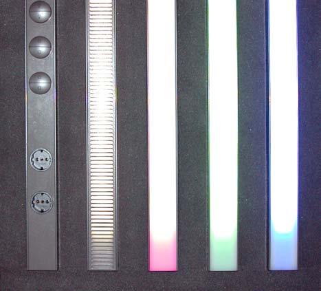 Hier können Lichtbänder (weiss oder farbig) Lichtleisten mit Dekorwirkung, a- ber vor allem auch Steckdosen und Schalter