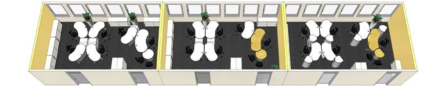 concept based green office furniture Konzept orientierte ökologische Büromöbel