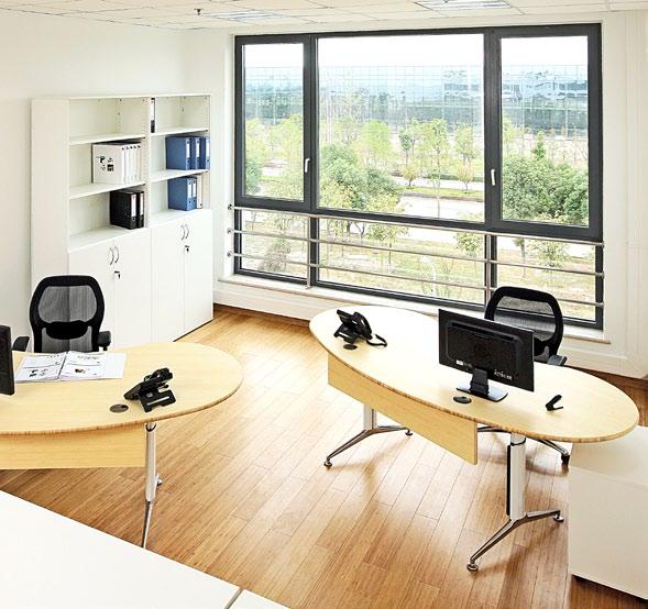 4 concept based green office furniture for