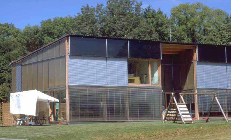 GAP-Solarfassade Einfamilienhaus in