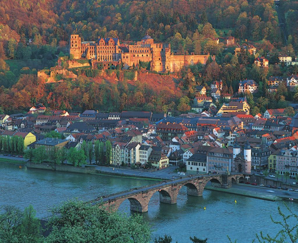 Eine Führung durch das Schloss ist genauso geplant, wie ein Mittagessen in einem urigen Lokal der Heidelberger Altstadt.