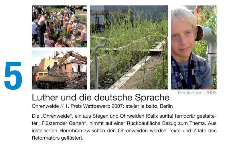 Garten Luther und die deutsche Sprache