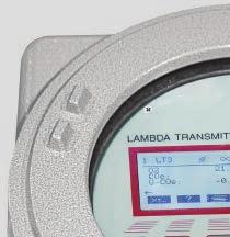 Der Lambda Transmitter LT3-Ex ist zusammen mit der Kombi-Sonde KS1D-Ex ein System zur Messung von Sauerstoff (O 2 ) und Detektion oxidierender Gasbestandteilen (CO/H 2 etc.). Die Sonde wird direkt im Prozess eingebaut und benötigt keine Gasaufbereitung.