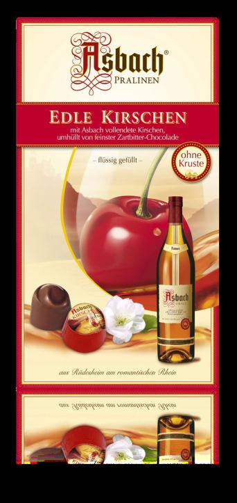 ASBACH»CHERRY CHOCOLATES«Finest Liquid-filled