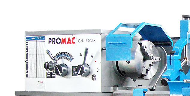 PROMAC GH-1640ZX Metalldrehmaschine in PROMAC-Qualität (Ø 406 / 1.