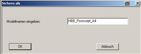 Postscript- / HPGL- Drucker hinzufügen Wählen Sie im Druckeradministrator die Karteikarte Modelle Suchen Sie in der Liste
