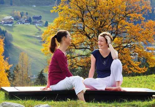 30 Über Sivananda Yoga 31 YOGA-URLAUB IN MITTERSILL IN DEN HOHEN TAUERN, SALZBURGER LAND Entspannen, Abschalten und Verwöhnt werden im Landhotel Gut Sonnberghof **** 28. April 19. Mai 2019 & 27.