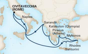 MITTELMEER ERLEBEN Gehen Sie mit Holland America Line auf eine unvergessliche Entdeckungsreise zu den Ursprüngen der europäischen Zivilisation, die in den Ländern um das Mittelmeer ihren Anfang nahm.