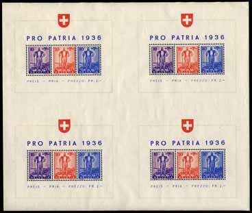 Pro Juventute : Wappen Ausgabetag 1. Dezember 1918; 10+5 und 15+5 Rappen; 2 Werte; Michel-Nummer 143-144, ZNr.
