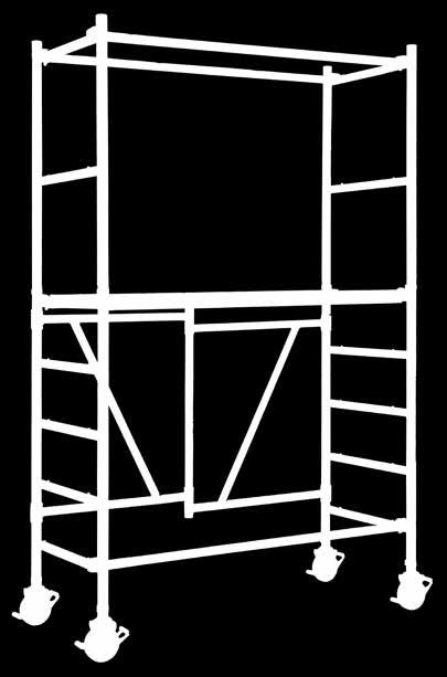 2,52 Arbeitshöhe (m) 3,00 3,00 3,55 Gerüstgröße (m) 1,70 x 0,75 Plattformhöhe