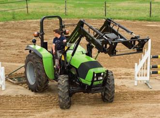 000 kg Zapfwelle 540; auf Wunsch 540 / 540 E für alle Einsätze Verschleißfreie Vierrad-Bremsanlage im Ölbad Kleiner Traktor, vollwertige Ausstattung.