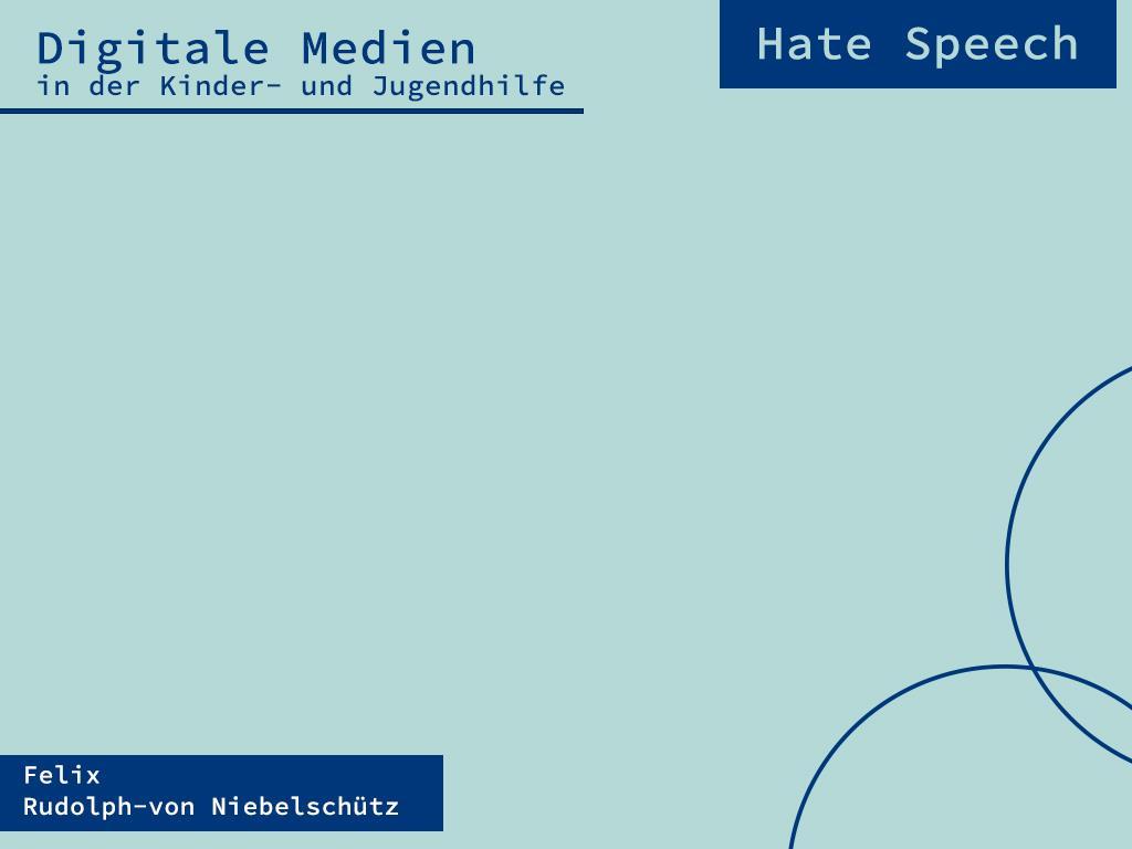 Hate Speech eine