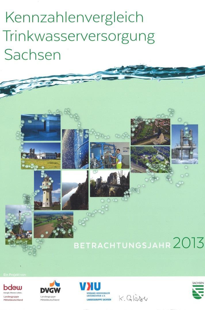 Kennzahlenvergleich und Branchenbild der deutschen Wasserwirtschaft Wasserverluste im öffentlichen Netz BRD*) 6,5 % 10,6 % Sachsen (gewichtetes Mittel)**) Trinkwassergebrauch 122