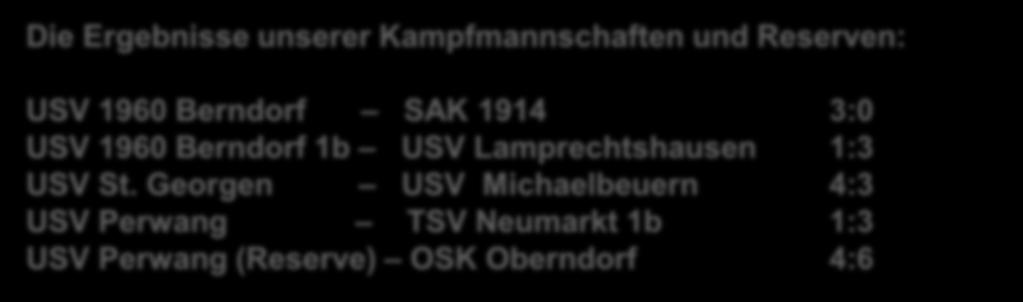 1960 Berndorf 1b USV Lamprechtshausen 1:3 USV