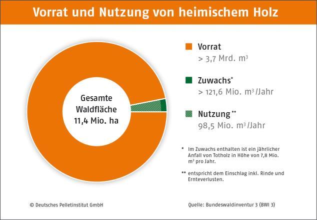 Motiv 4: Die nachhaltige Bewirtschaftung der Wälder in Deutschland garantiert, dass