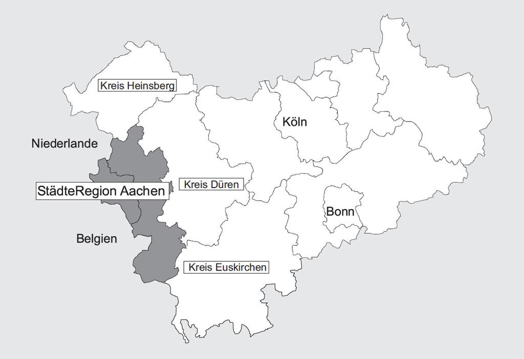 4 Basisdaten zum Gesundheitszustand der Bevölkerung in der StädteRegion Aachen des vorhandenen Datenmaterials für die Städte- Region Aachen.