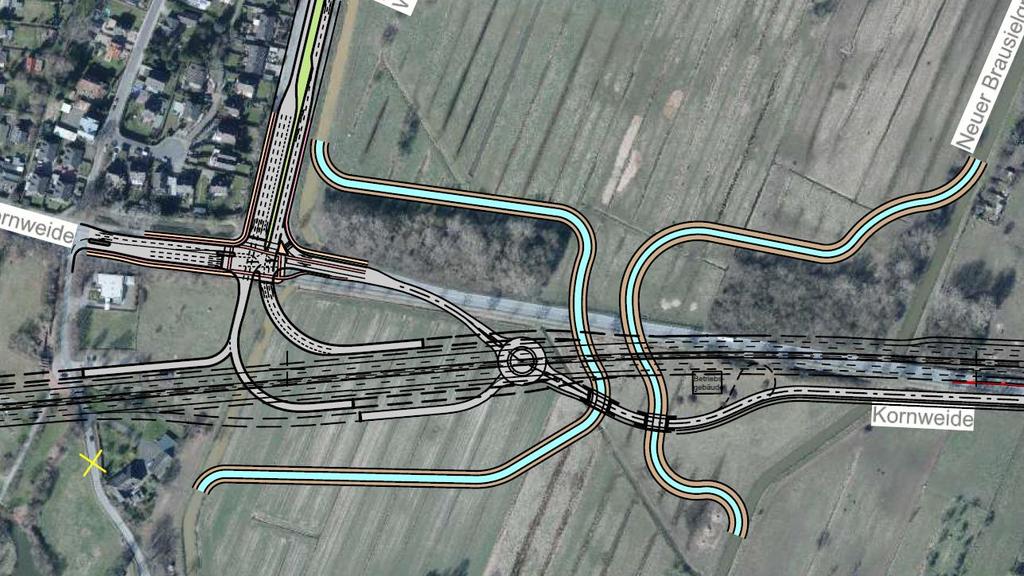 KOMPAKTE ANSCHLUSSSTELLE AN DER OTTO-BRENNER-STRAßE Radverkehrsplanung einschließlich Velorouten wird mit dem Bezirk Mitte