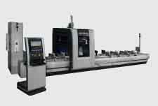 22 Schüco CNC-Profilbearbeitung CNC machining AF 450 AF 450 4-Achsen-CNC-Bearbeitungsmaschine für Alu- und Stahlprofile, mit SchüCam und ansteuerbar über SchüCal.