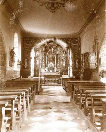 Das ursprüngliche, wohlproportionierte Kreuzrippengewölbe sowie die aufklärerisch weiß getünchten Wände vermitteln heute den Kirchenbesuchern ein erhebendes Raumgefühl (Abb. 3).