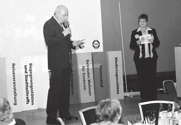 Anlässlich des 20-jährigen Bestehens des Stadtverbandes bedankte sich dieser bei ihnen zu drei Dankeschön-Veranstaltungen am 12., 13. und 14. Oktober 2010 im Hotel Chemnitzer Hof.