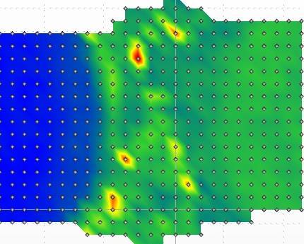 Die Härteverteilungen der Schw eißnähte in Anhängigkeit vom eingesetzten Beschichtungssystem des Schw eißzusatzwerkstoffes sind in Abbildung 9-12 dargestellt und sollen die Phasenverteilung innerhalb